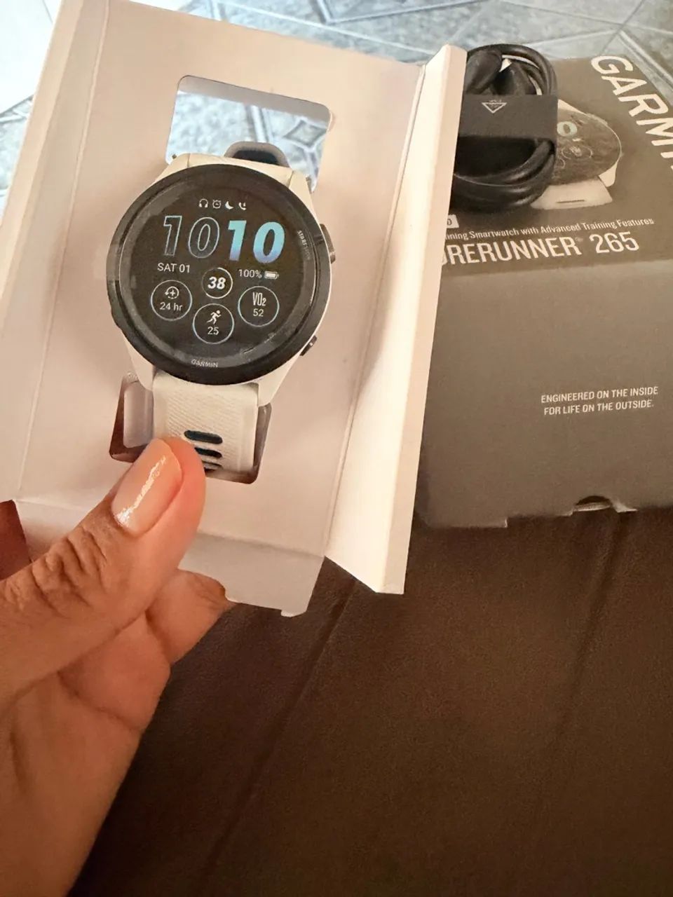 Relógio Garmin forerunner 265 3 meses de uso! - Foto 2