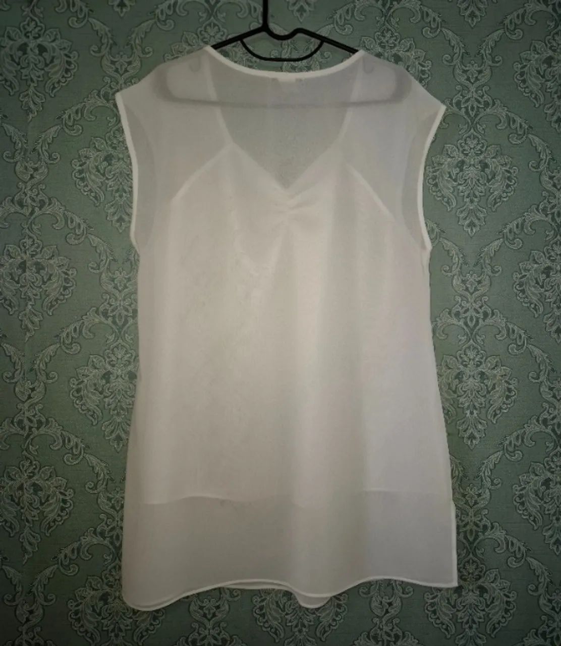 Blusa branca - usada - Foto 2