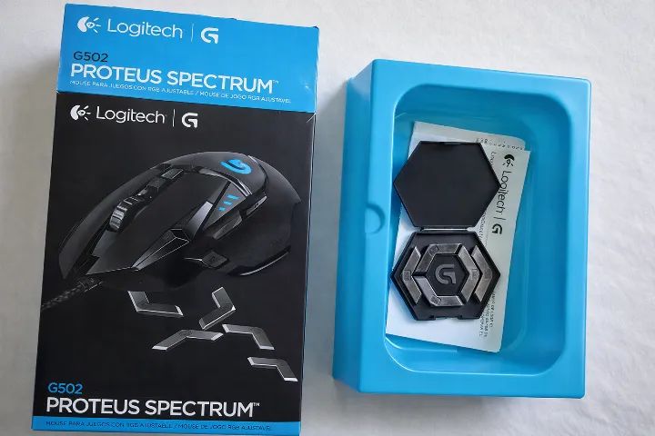 Gaming Mouse Logitech G502 Proteus Spectrum Rgb 12,000 Dpi