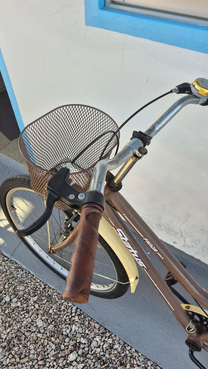 BICICLETA FEMININA COM CESTINHA ARO 26 - Foto 2