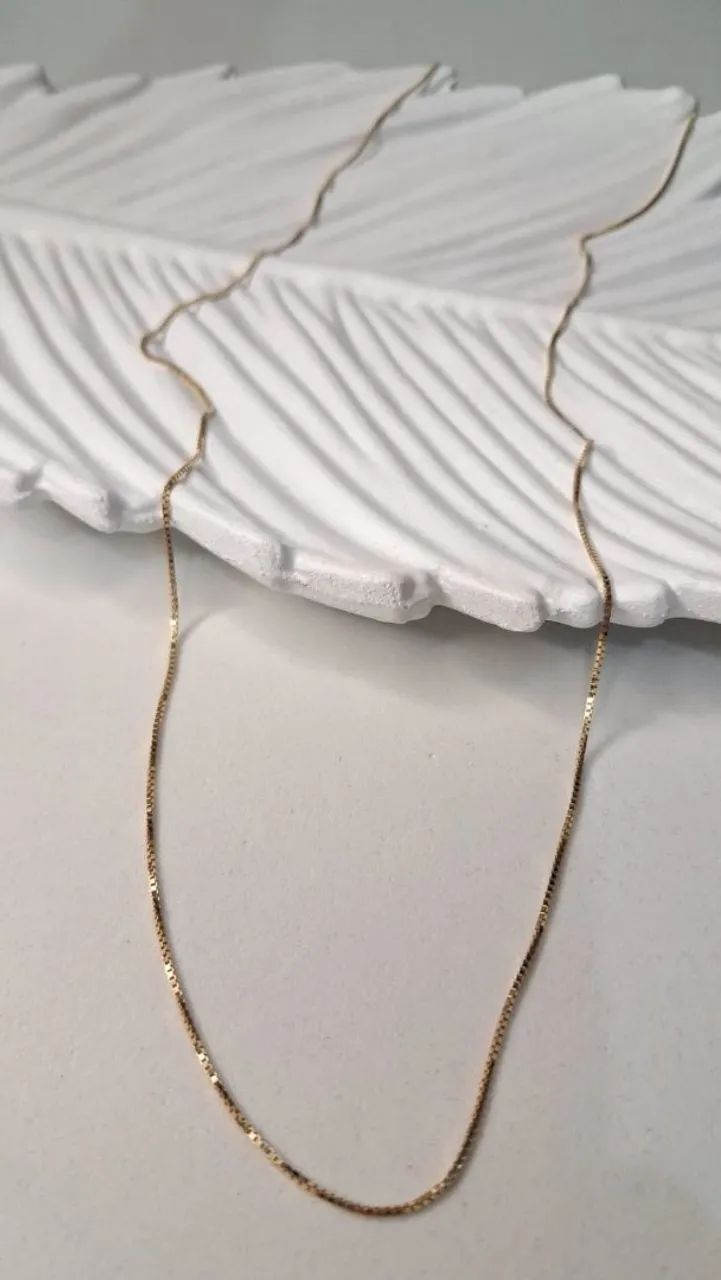 Cordão elo veneziano 60cm v15