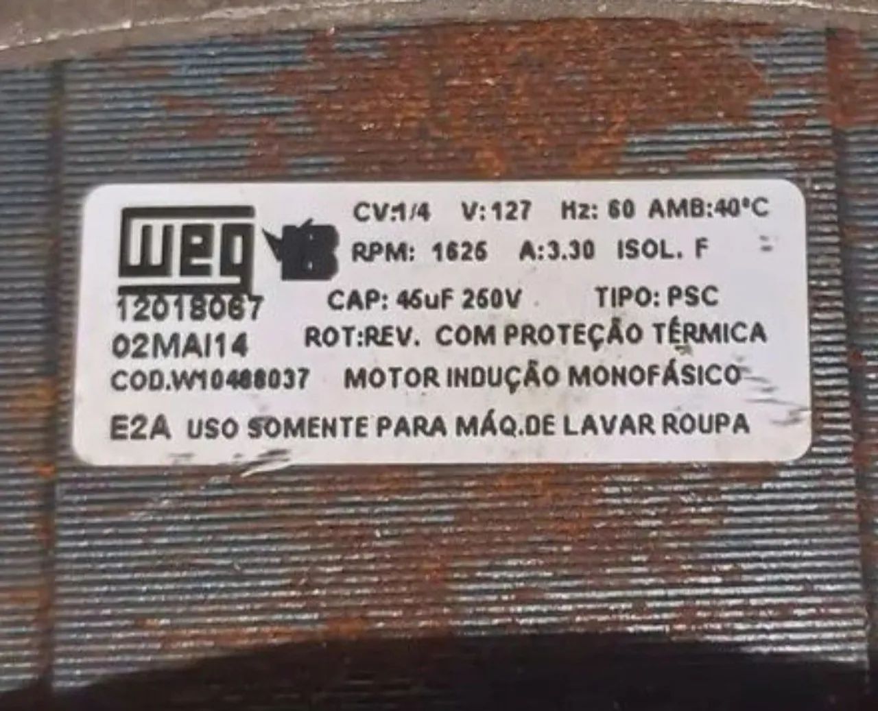 kit 2  Motor tanquinho  - Foto 2