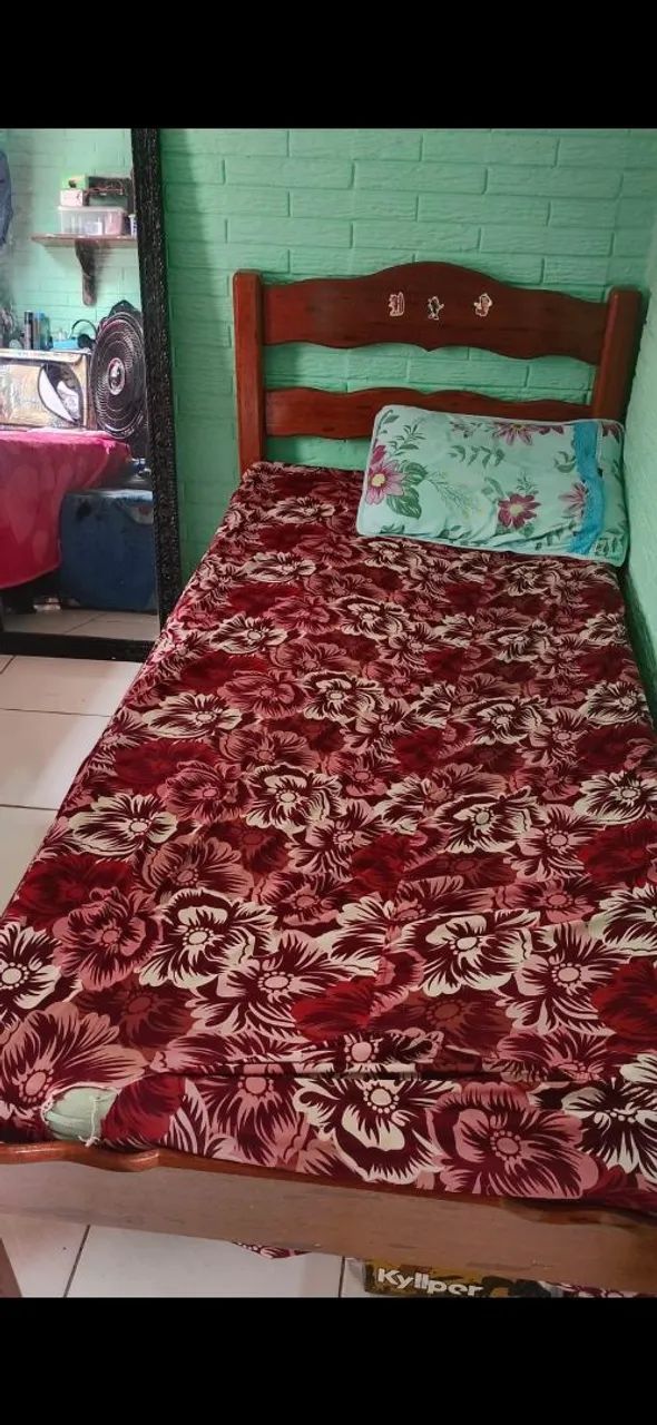 vendo duas camas de solteiro,uma box e uma de angelim - Foto 3