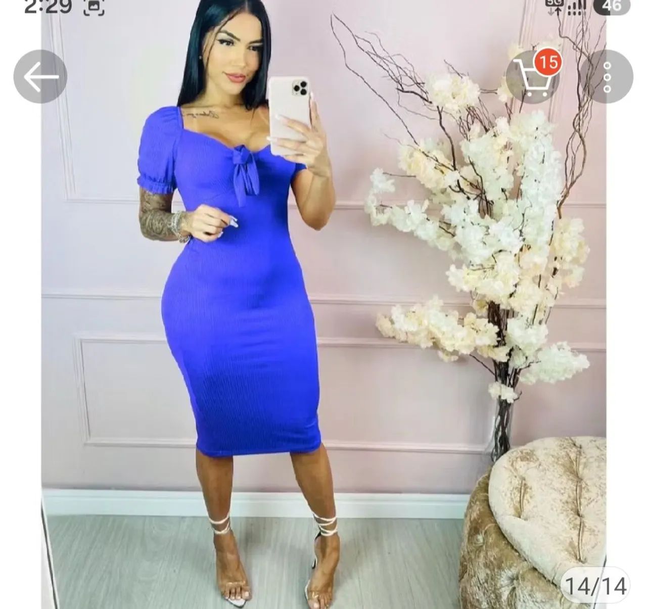 Vestido midi  - Foto 2