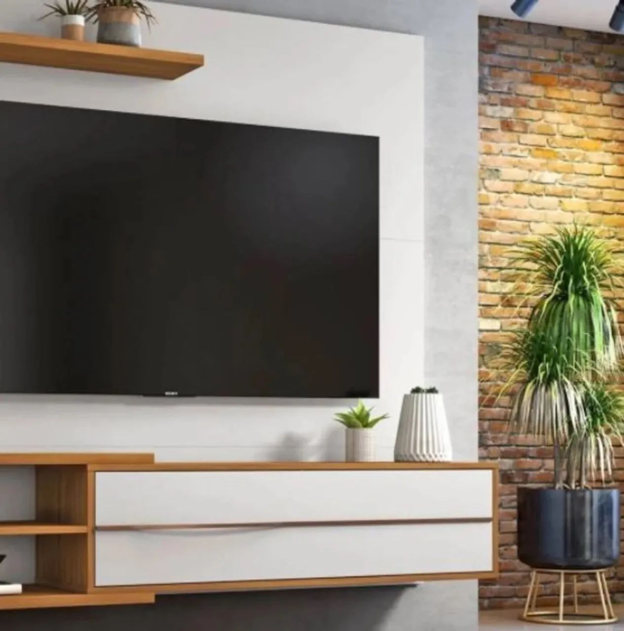 Painel NT1115 Notável 180cm com LED - Para TVs de até 60 Polegadas - Entrega Imediata; - Foto 3