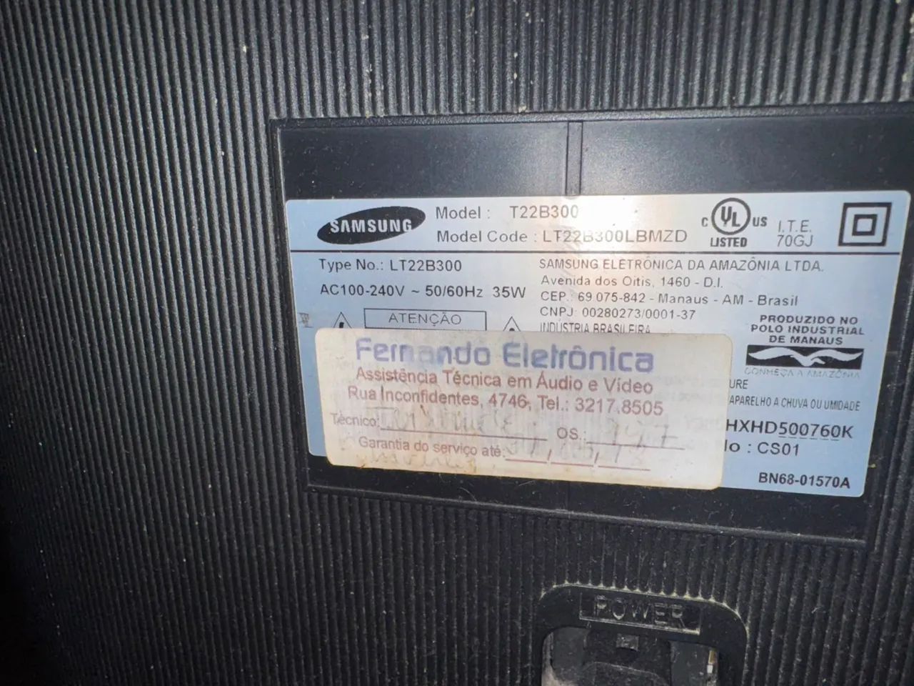 Monitor Samsung 22