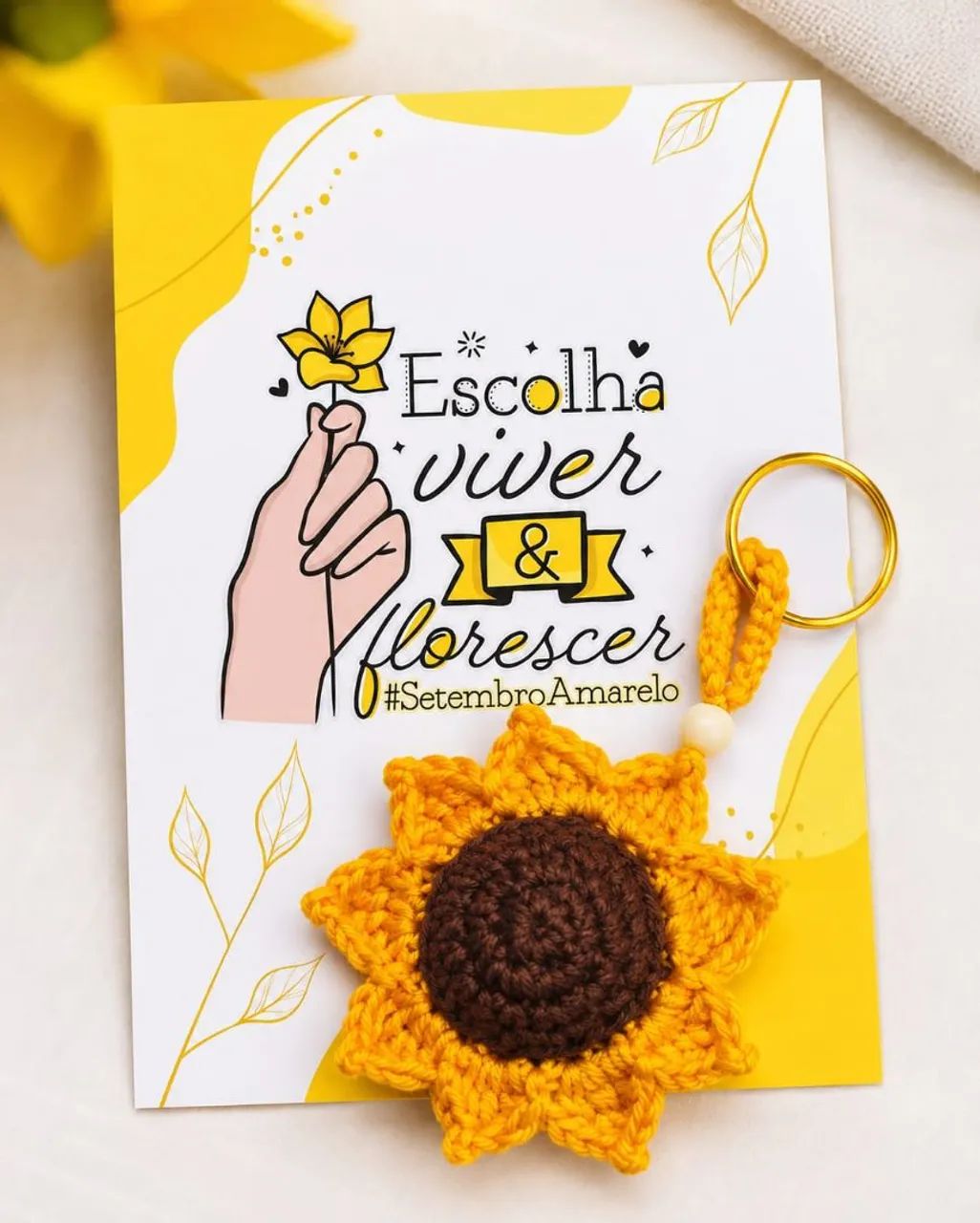 Lembrancinha Setembro Amarelo  - Foto 3