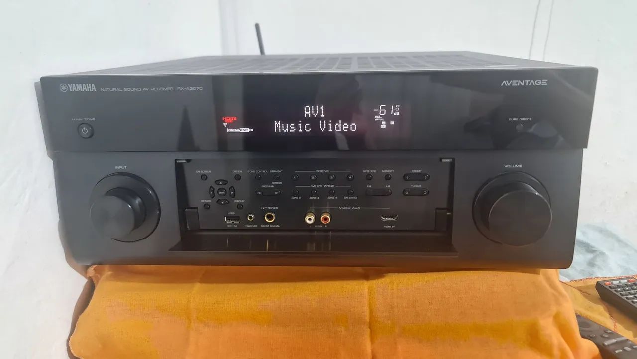 Receiver RX-A3070 Yamaha AVENTAGE - Aparelhos de Som - Vila Ré
