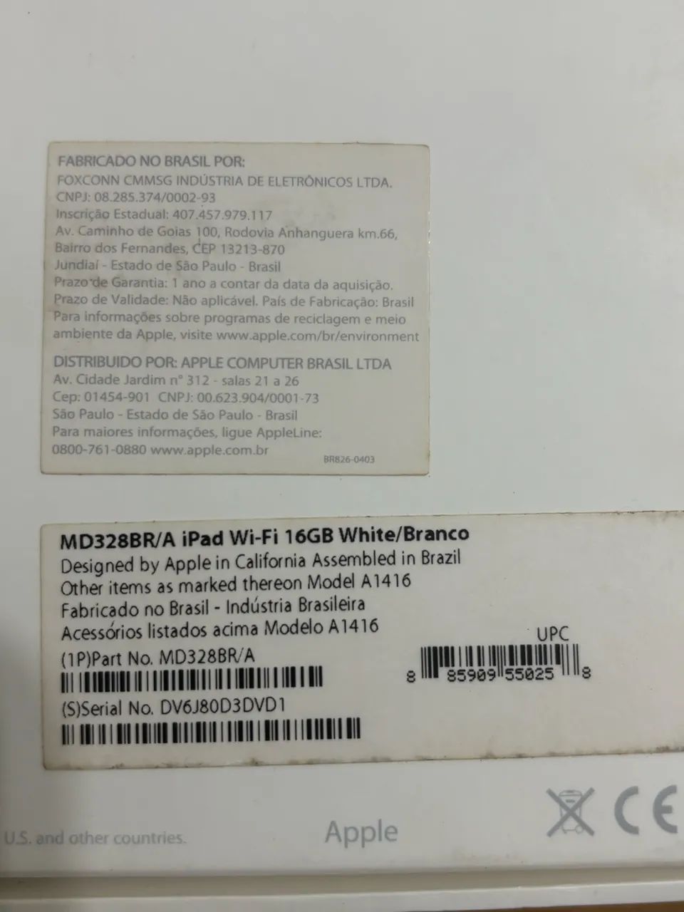 IPAD 16GB white/branco Apple - Foto 4