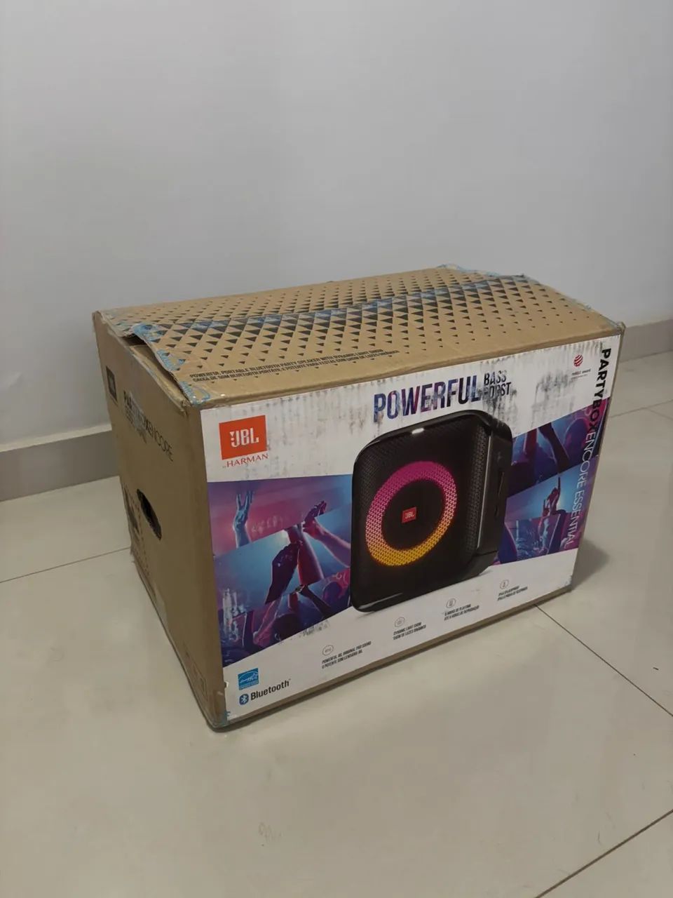 JBL Partybox Encore Essential + Microfones + Case - Foto 2