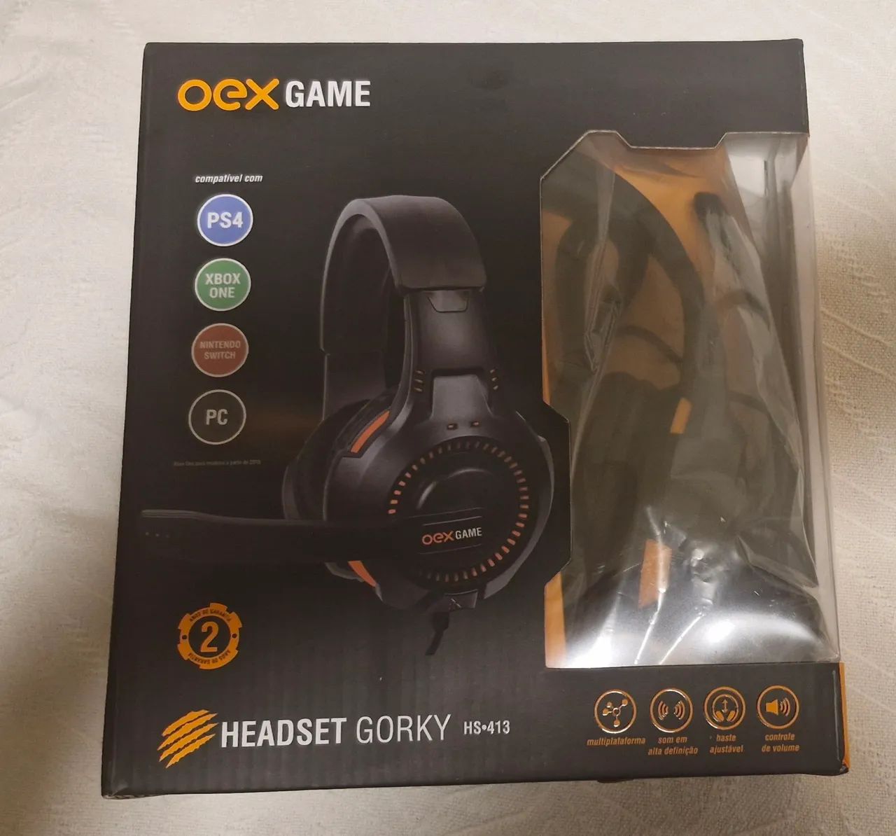 Headset gamer OEX 