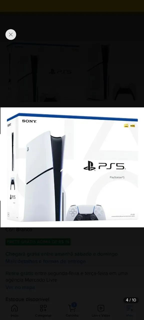 Vídeo game ps5 