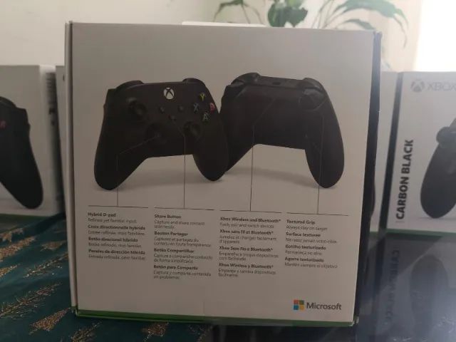 Controle Xbox Series S - Carbon Black - Com Pilha Duracell - Xbox Cloud - LACRADO! - Foto 5