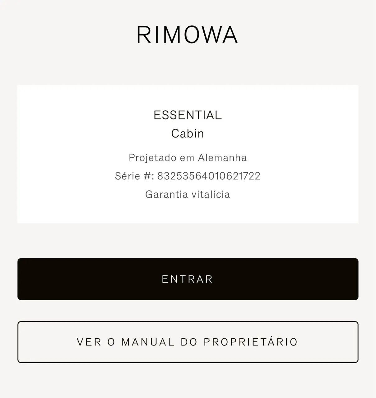 Mala de m ão rimowa lilás  - Foto 2
