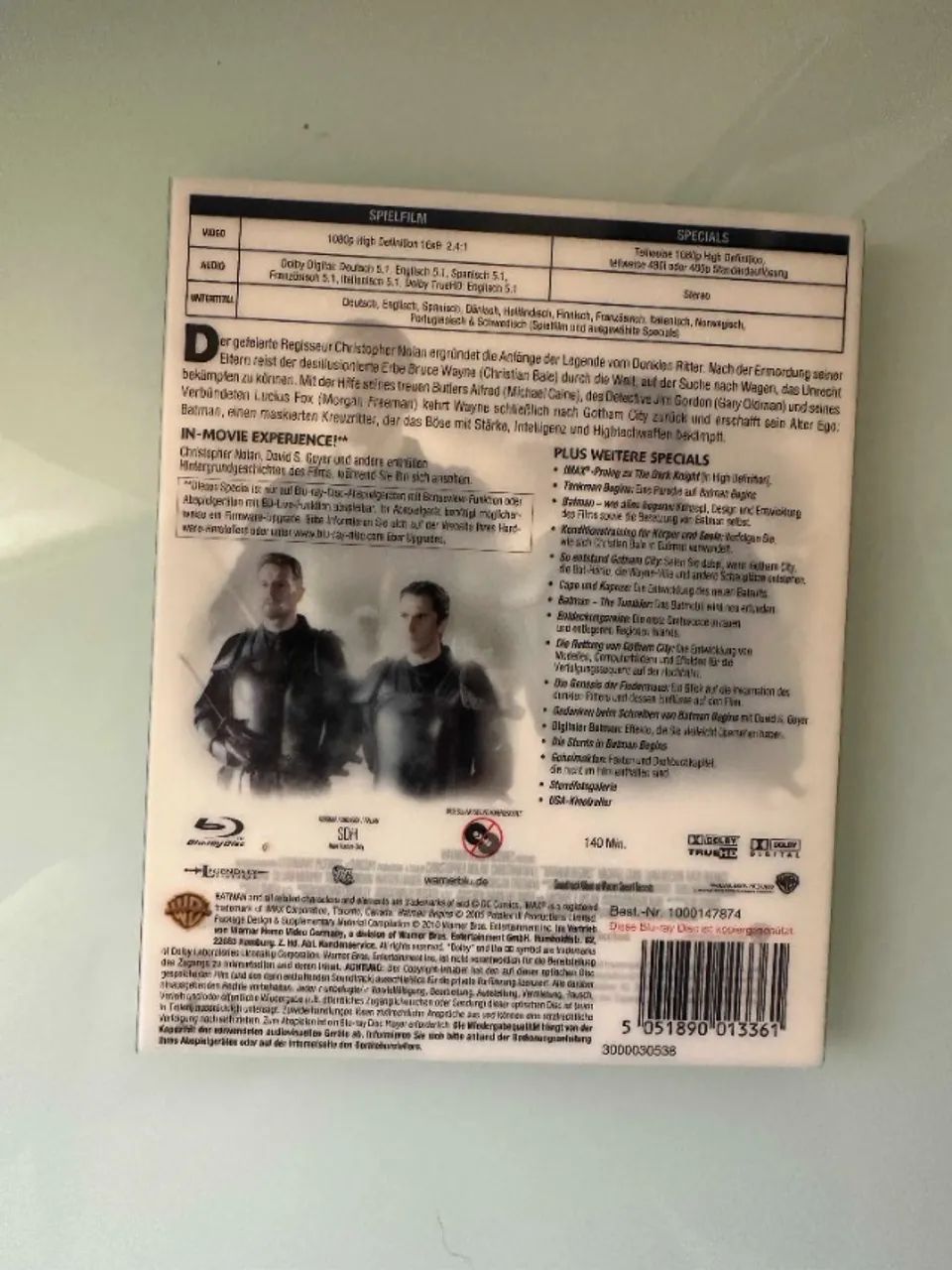 Blu-ray Digibook / Batman Begins / Importado - Foto 2