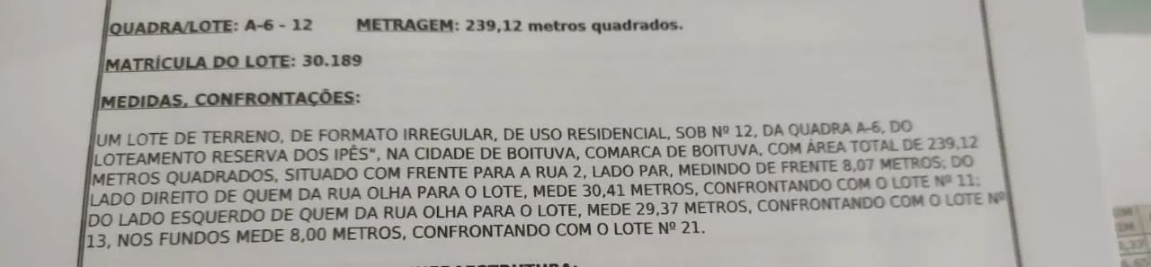 Terreno 239,12 m² em Boituva - Reserva dos Ipês - R$ 160 Mil - Foto 2