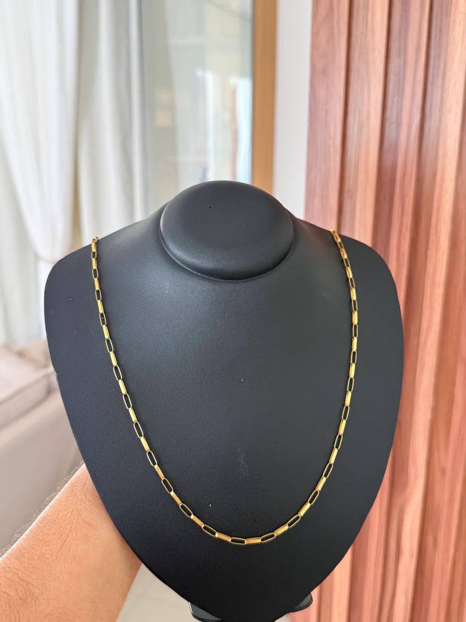 Cordão de ouro 18K Maciço  - Foto 3