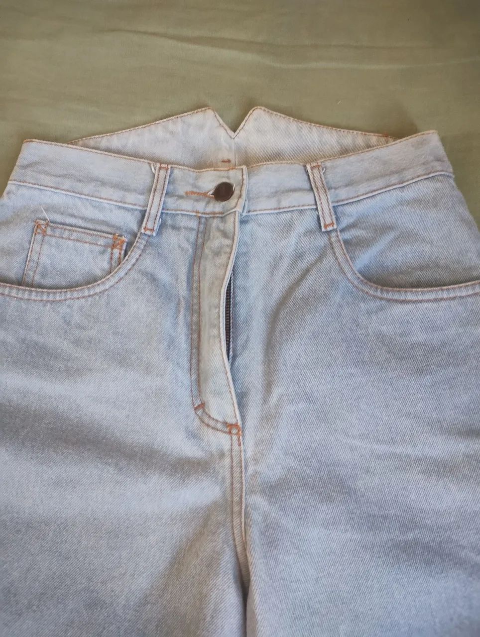 Calça Jeans Original YSL cintura alta - Foto 2
