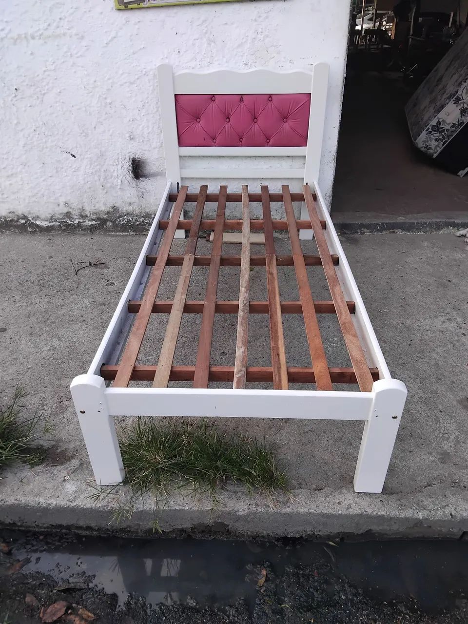 Cama de solteiro madeira maciça  - Foto 5