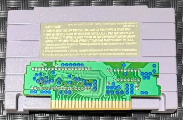 BATTLETOADS & DOUBLE DRAGON SNES ORIGINAL * PCB ORIGINAL NINTENDO * LABEL ORIGINAL * TRADW - Foto 3