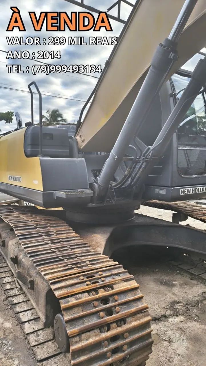 ESCAVADEIRA NEW HOLLAND E215B - Foto 4