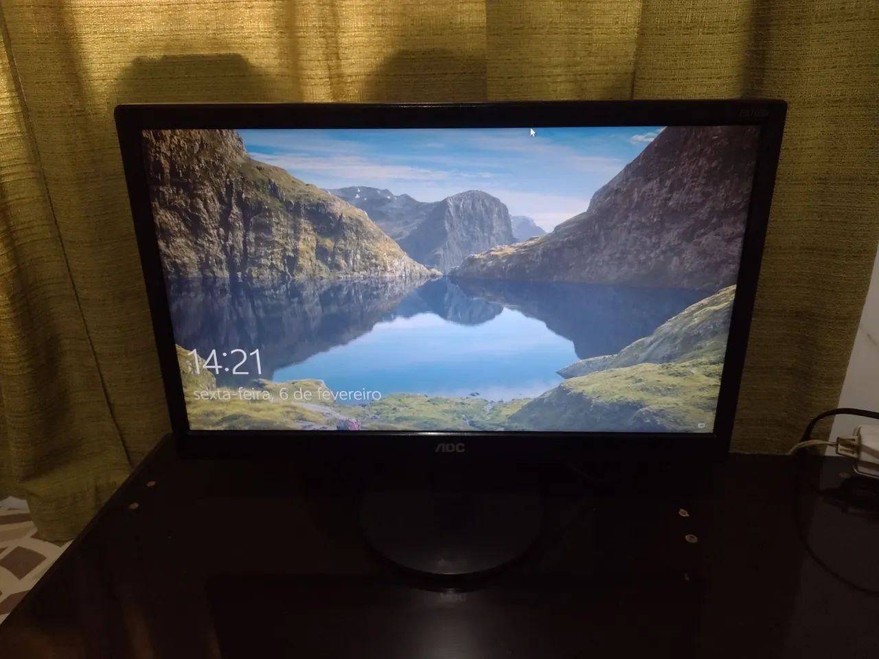 Monitor AOC Led 18.5 polegadas  - Foto 3