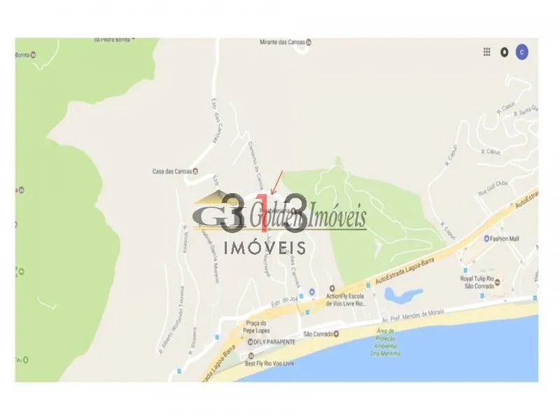 EXCELENTE TERRENO FRENTE DE RUA COM 1300 M2 VISTA MAR E MONTANHA A 800 METROS DA PRAIA DO  - Foto 8