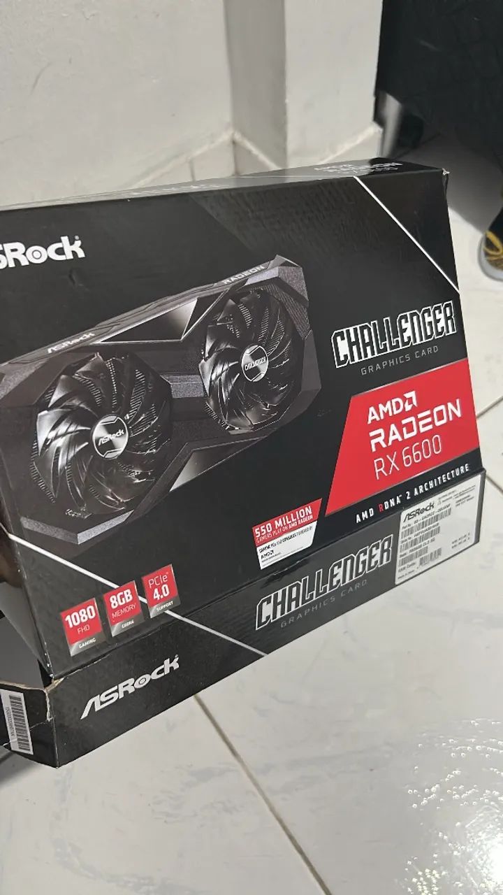 PROMOÇÃO IMPERDÍVEL!!! PLACA DE VÍDEO RX6600 8GB. - Foto 2