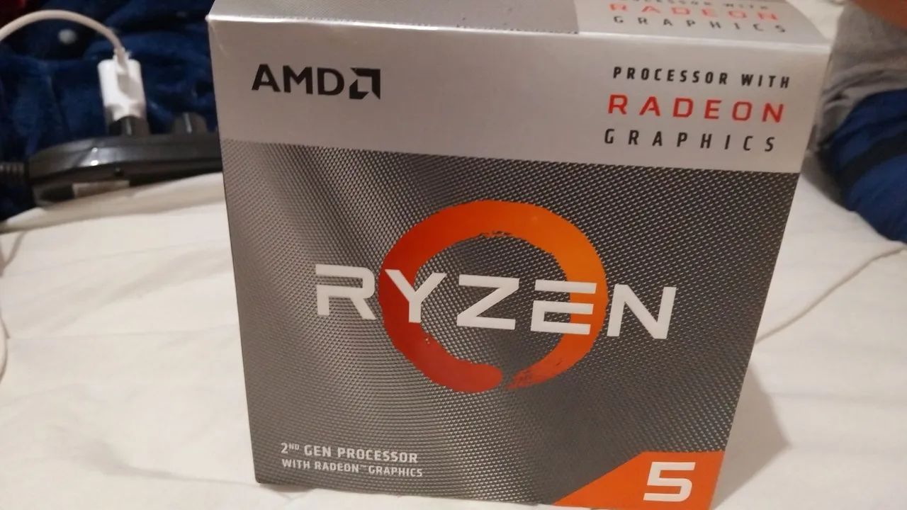 PROCESSADOR AMD RYZEN 5 3400G com Cooler 