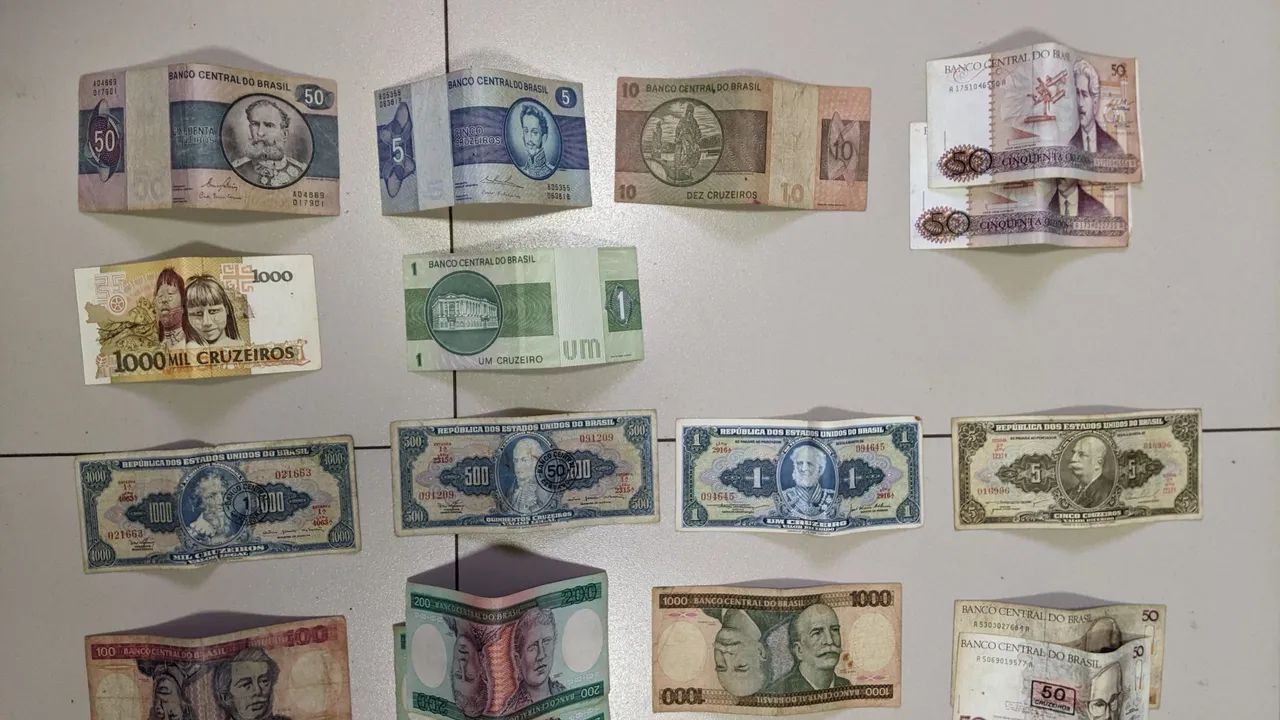 Coleção de notas antigas (lote) - Foto 2