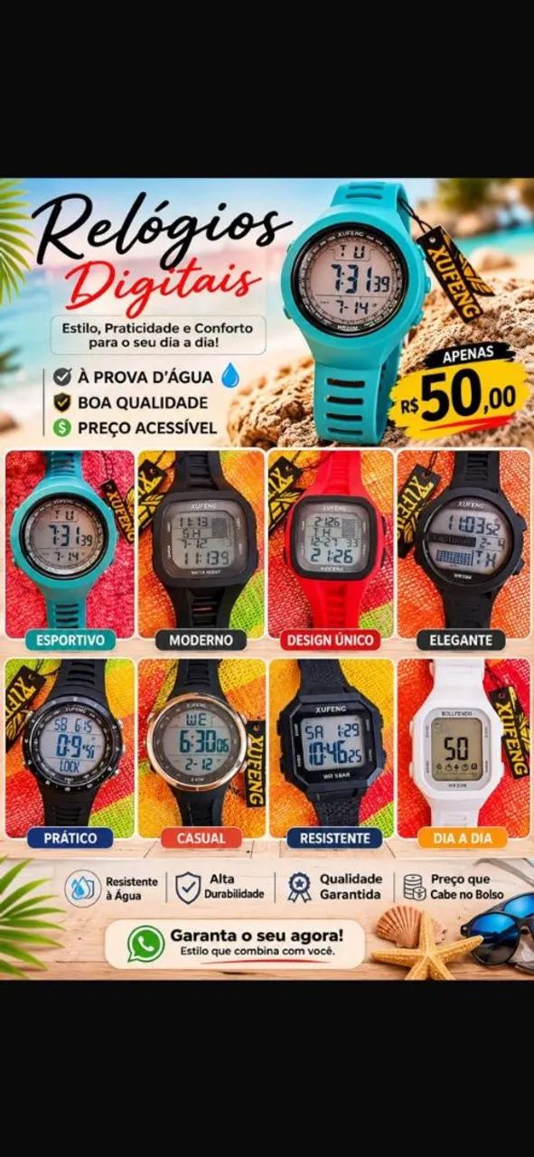 Vendemos relógios novos a prova da água. - Foto 3