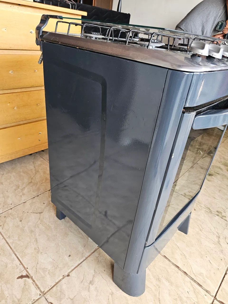 Fogão funcionando tudo normal reformado  - Foto 4