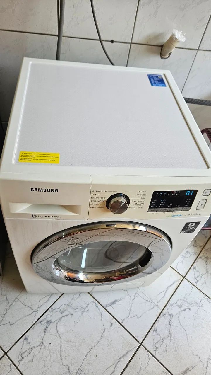 Samsung Lava e Seca 10kg Ecobubble - Foto 3