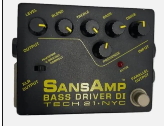 Sansamp Bass Driver DI V1 - Instrumentos musicais - Espinheiro