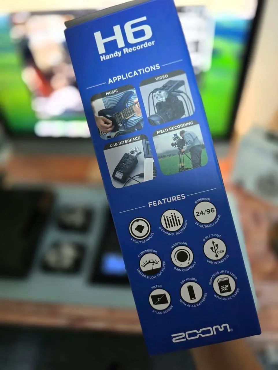 Microfone Zoom H6 gravador - Foto 5