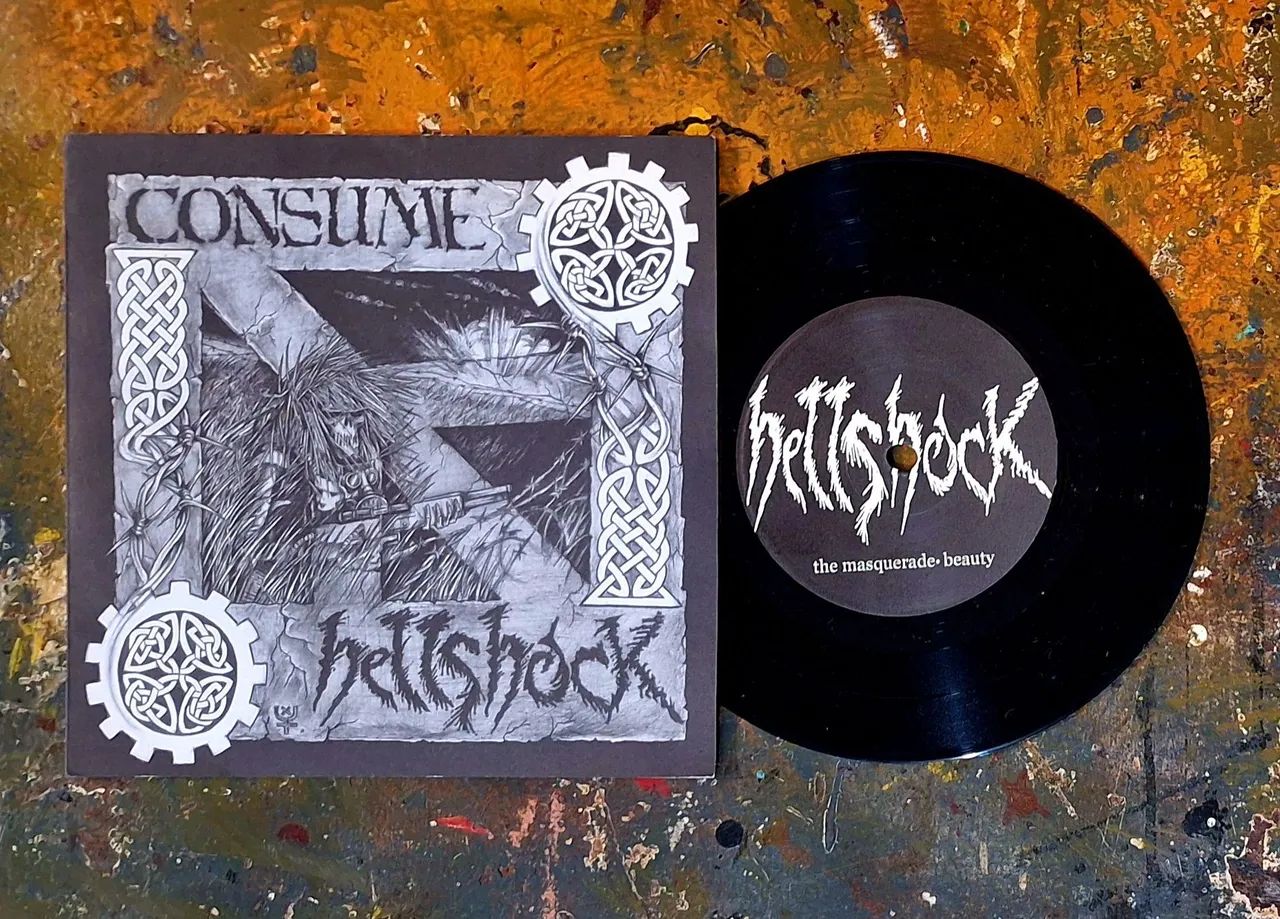 Consume e Hellshock - Hardcore Crust EUA Raríssimo - Ratos de Porão  - Foto 2