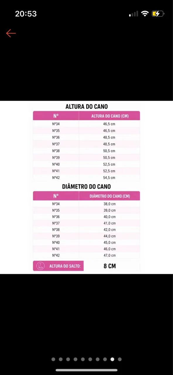 Bota cano alto branca NOVA  - Foto 3