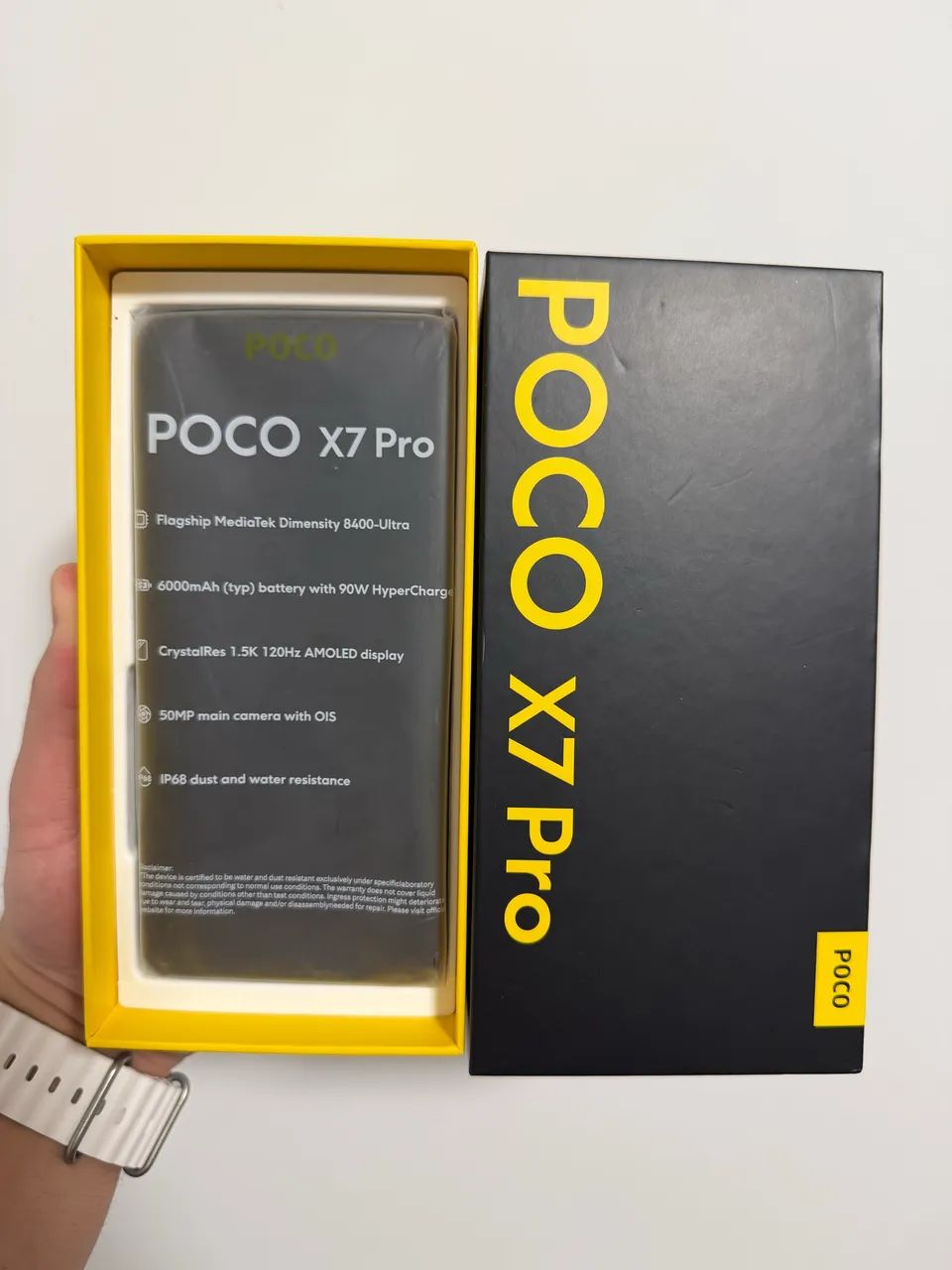 Poco X7 Pro Amarelo 12GB/512GB - Celulares e Smartphones - Orleans