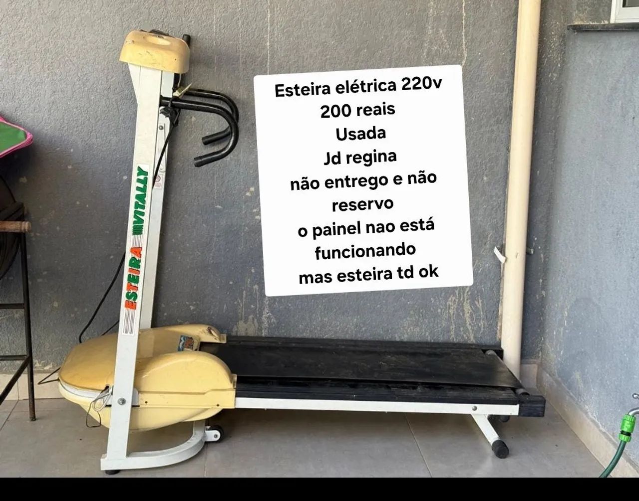 Esteira elétrica 220v