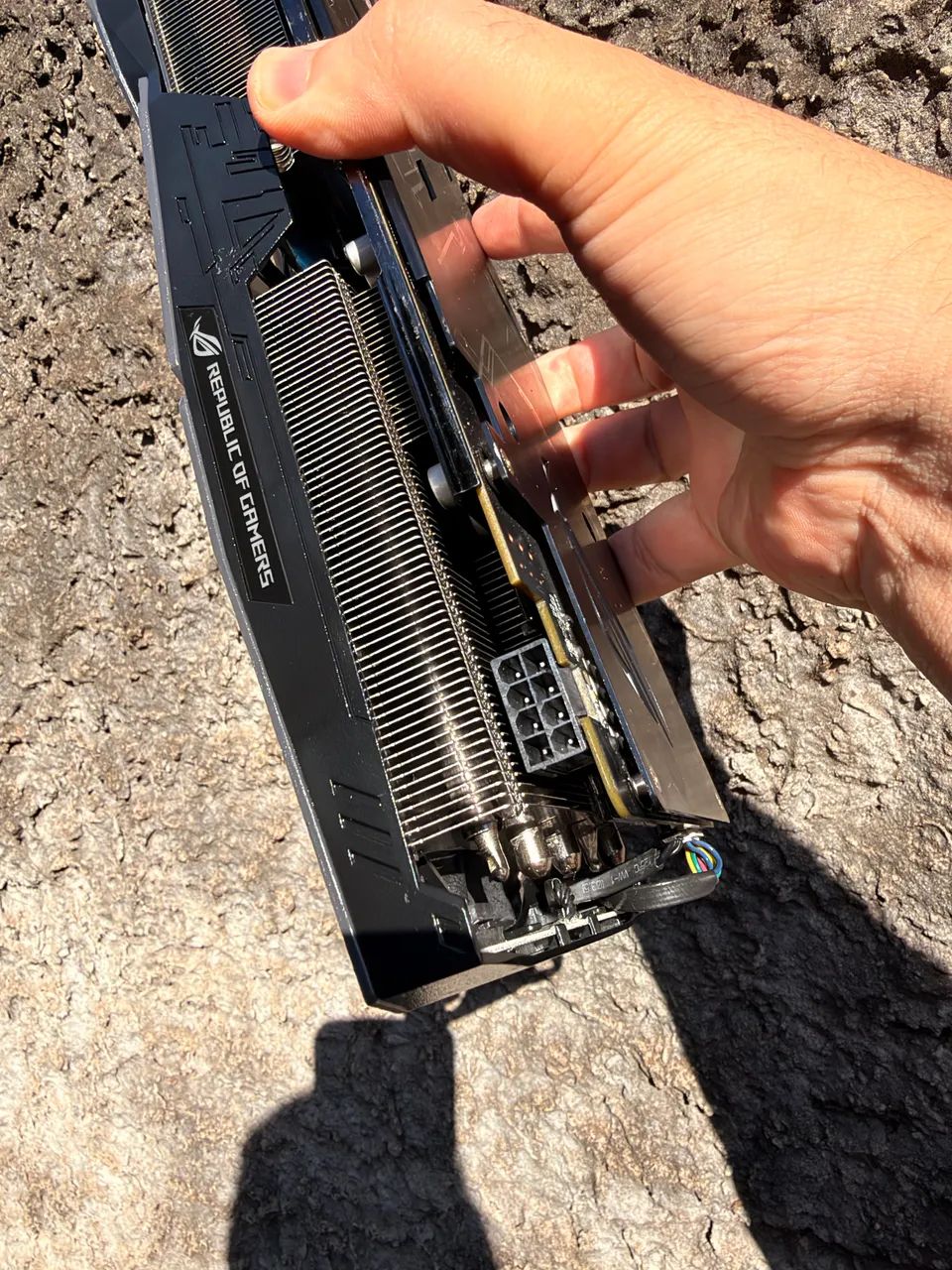 PLACA DE VÍDEO ASUS RX 580 8GB ROG STRIX  - Foto 2
