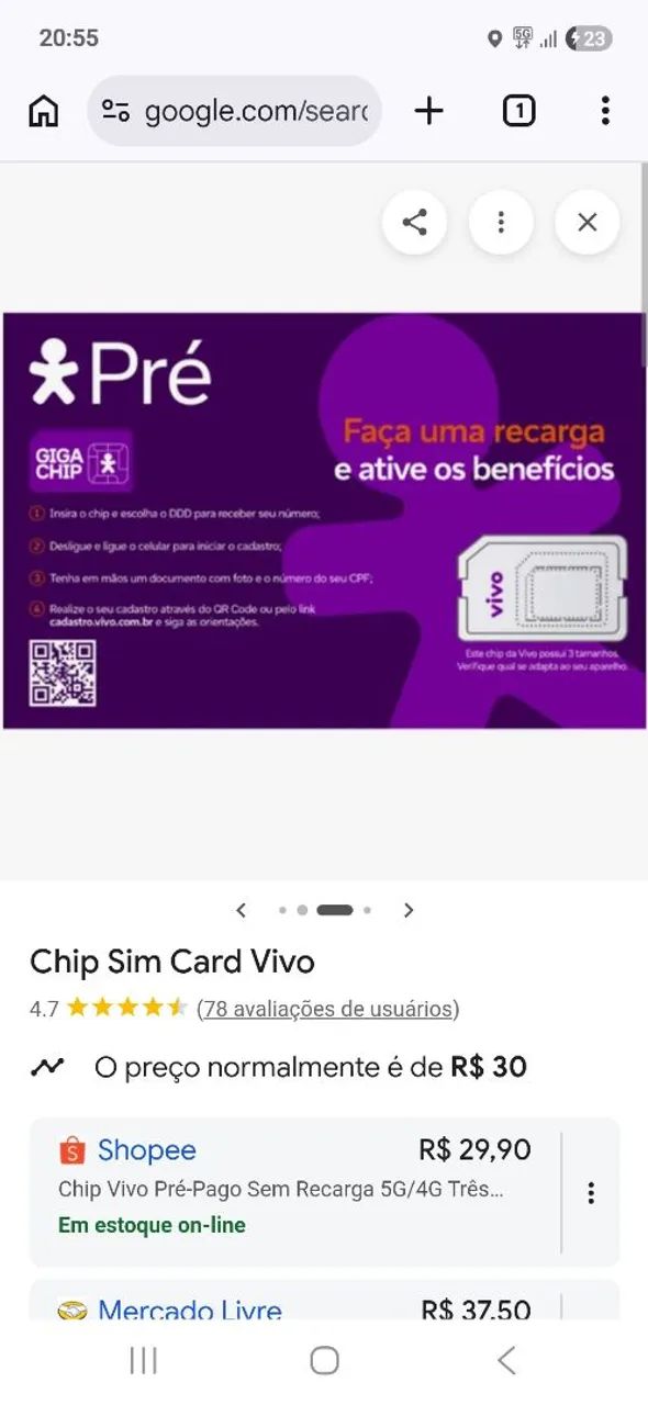 Chip vivo