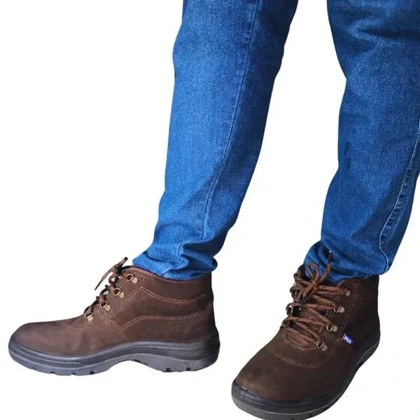 Bota Nobuck Cor Marrom - Kala