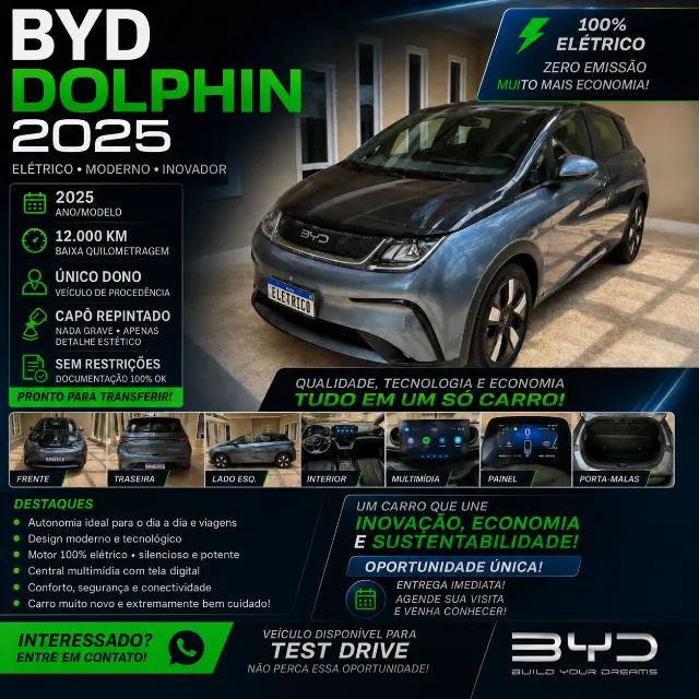 BYD Dolphin Plus (Elétrico) 2025