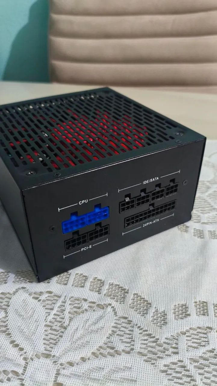 Fonte 700w Modular 80Plus Silver + Placa Mãe X99 - Foto 2
