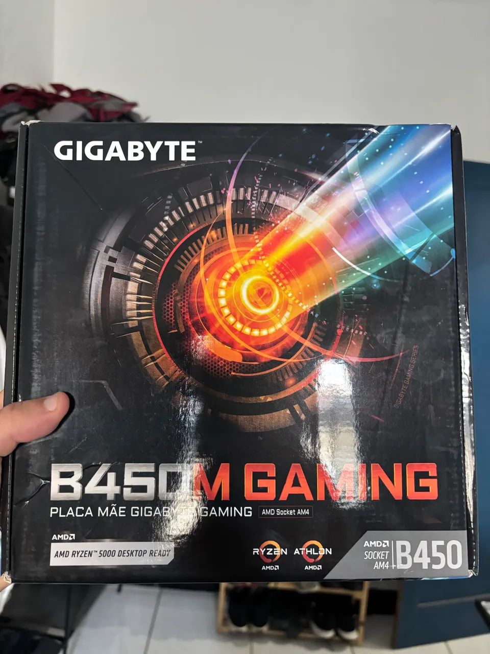 Placa mãe B450m GAMING  - Foto 3