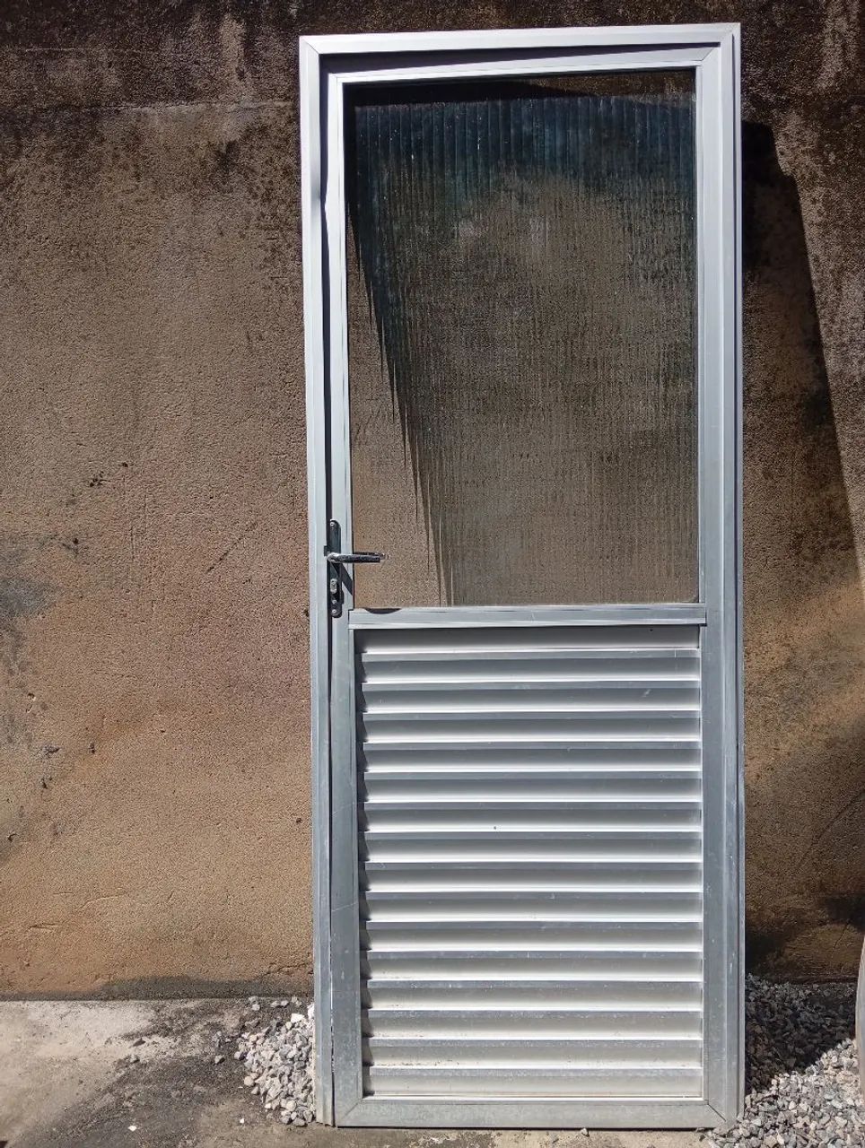 Porta de alumínio 80cm