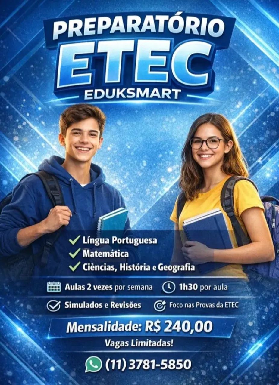 Preparatório ETEC Uirapuru Jardim João XXIII