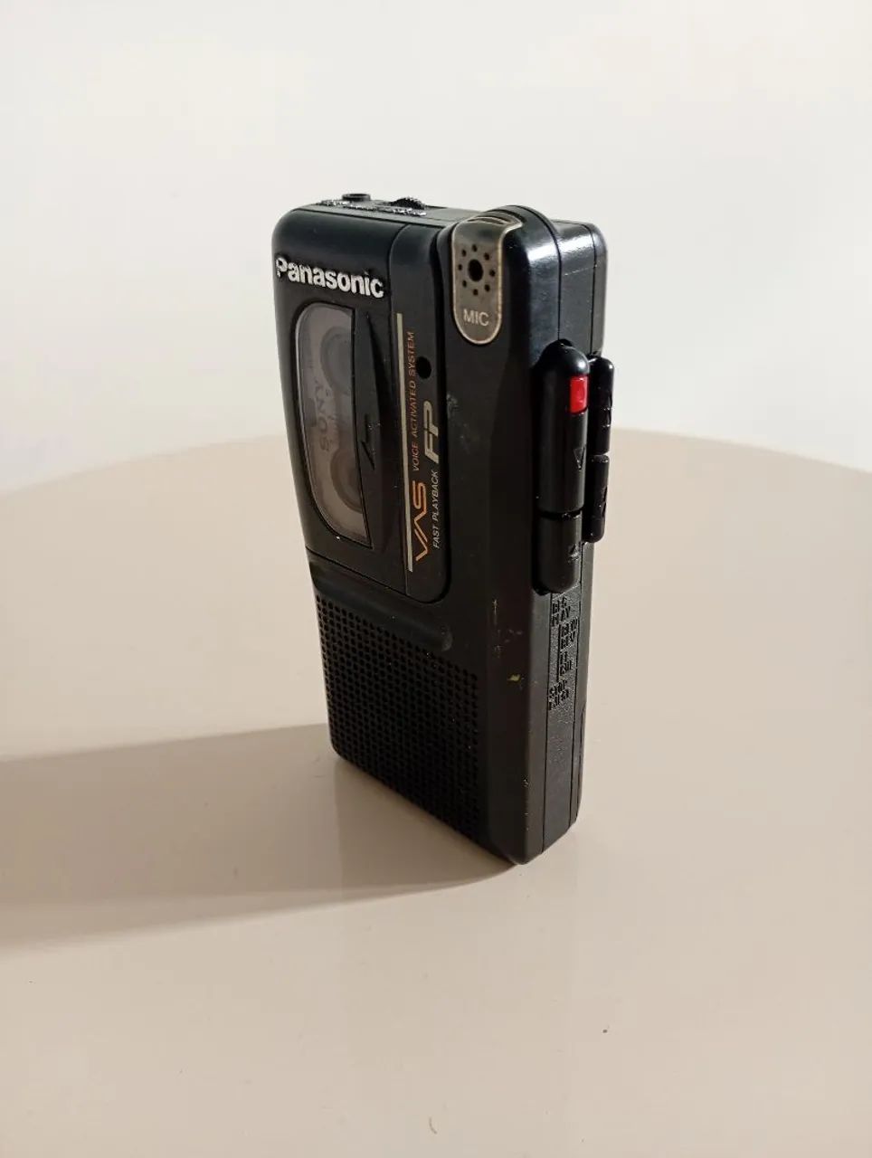 Microcassete recorder Panasonic (relíquia) - Foto 3