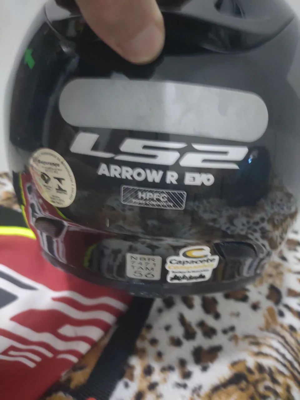 Capacete LS2 Arrow R evo HPFC número 56  - Foto 5
