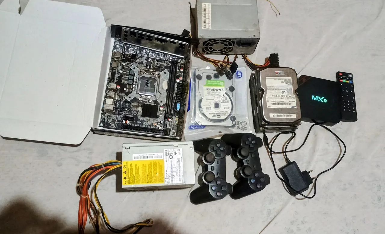 Lote peças informática 